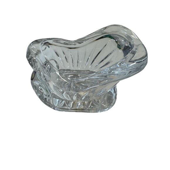 Christmas Sleigh / Crystal / St George Crystal / vintage - Picture 3 of 5